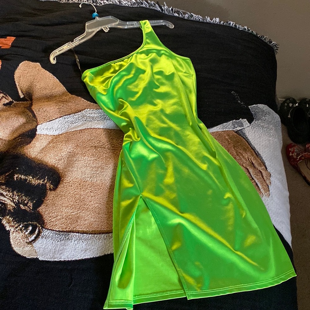 Green dress